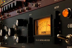 1176 classic recording compressor at Anvil Studio in Edinburgh